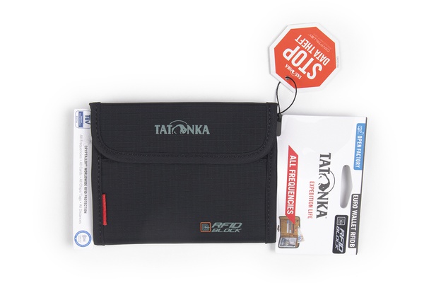 Кошелек для валюты Euro с защитой RFID. Tatonka Euro Wallet RFID B