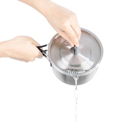 Котелок со складной ручкой Tatonka Kettle II 1,0