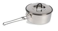 Кастрюля из нержавеющей стали с крышкой Tatonka Sherpa Pot 0.6 l