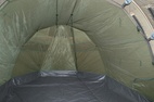 Оптимально проветриваемая туннельная палатка со сворачиваемыми боковыми стенками.  Alaska 3 Vent