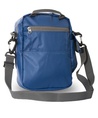 Универсальная вместительная дорожная сумочка из водоотталкивающей ткани. Tatonka Check In XT Clip blue